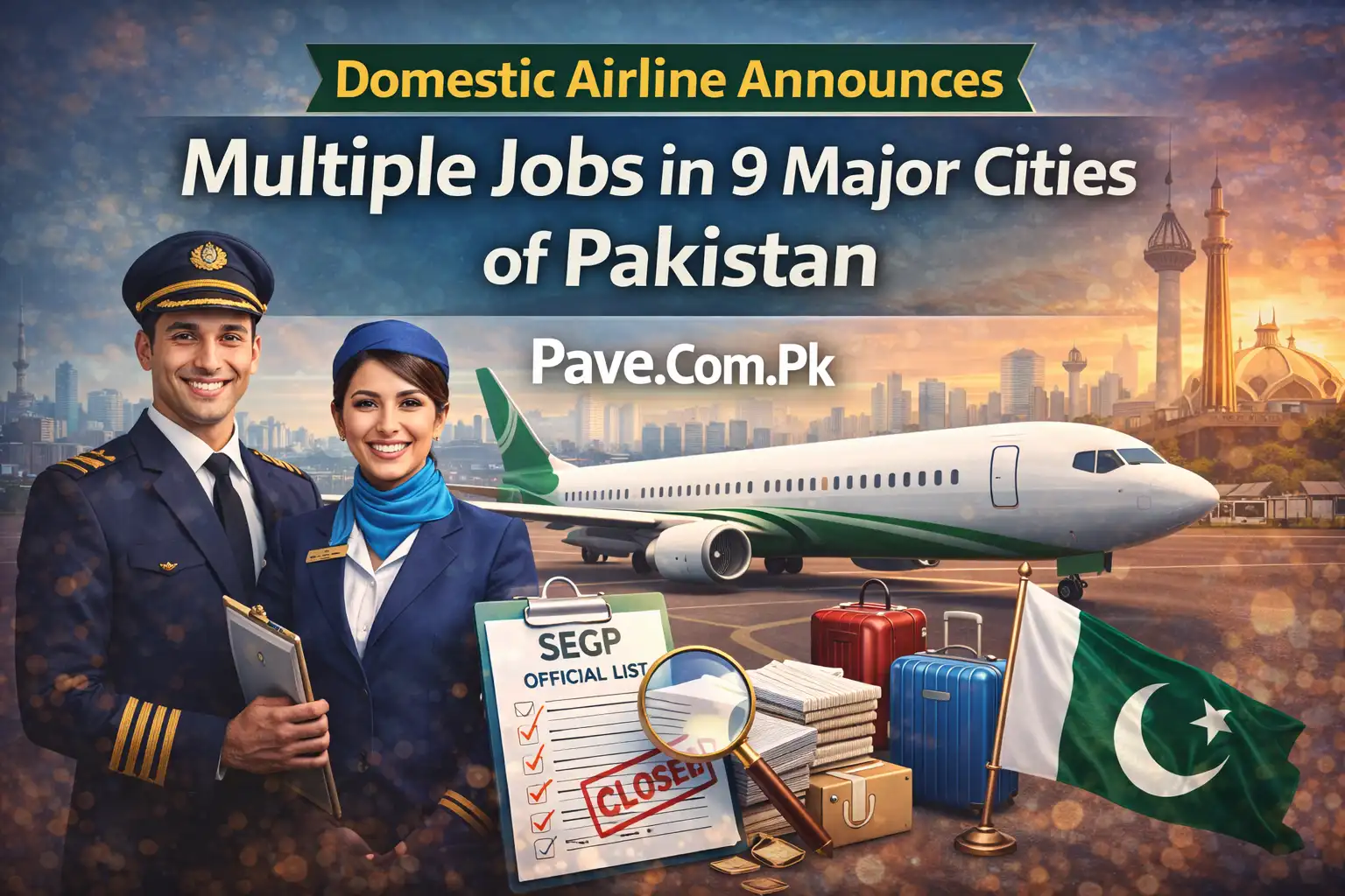 Domestic Airline Announces Multiple Jobs in 9 Major Cities of Pakistan