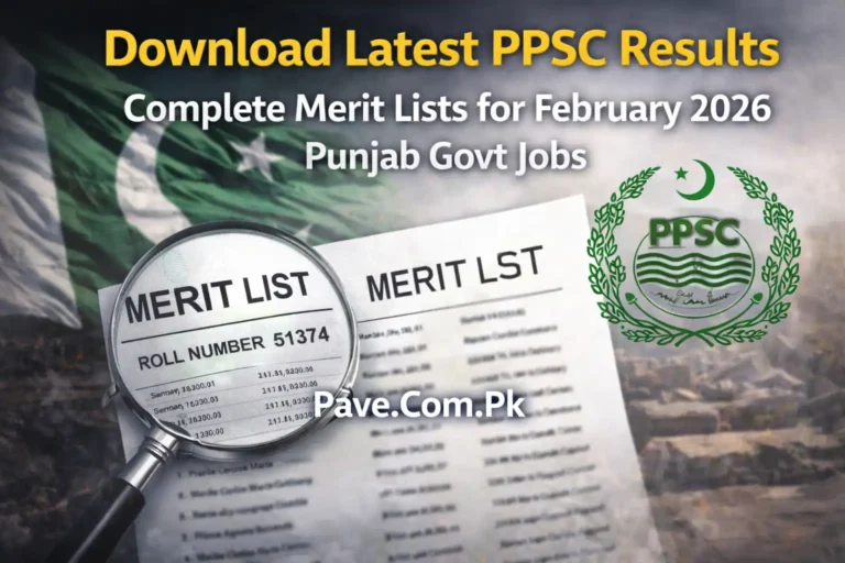 Download Latest PPSC Results Complete Merit Lists for February 2026 Punjab Govt Jobs 8 Download Latest PPSC Results Complete Merit Lists for February 2026 Punjab Govt Jobs