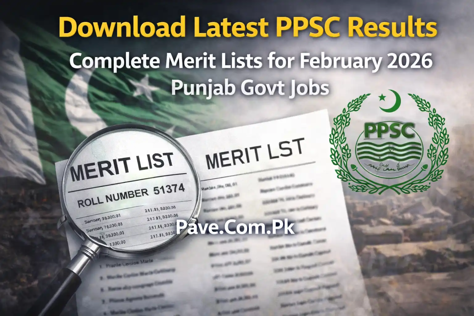 Download Latest PPSC Results Complete Merit Lists for February 2026 Punjab Govt Jobs 1 Download Latest PPSC Results Complete Merit Lists for February 2026 Punjab Govt Jobs