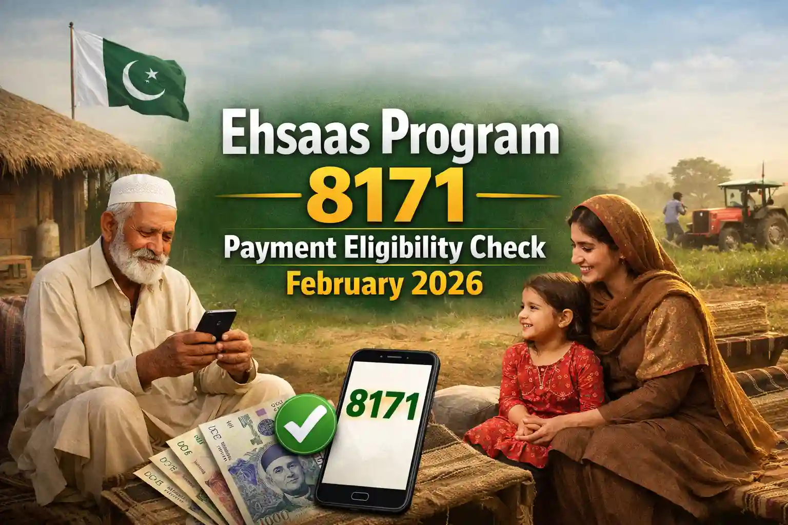 Ehsaas Program 8171 Payment Eligibility Check February 2026