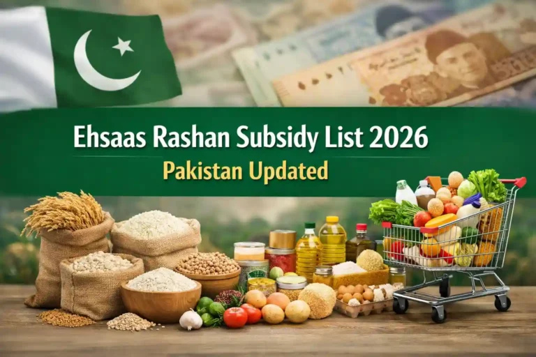 Ehsaas Rashan Subsidy List 2026 Pakistan Updated 8 Ehsaas Rashan Subsidy List 2026 Pakistan Updated