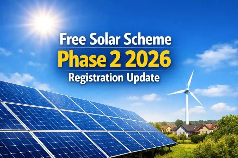 Free Solar Scheme Phase 2 2026 Registration Update 6 Free Solar Scheme Phase 2 2026 Registration Update