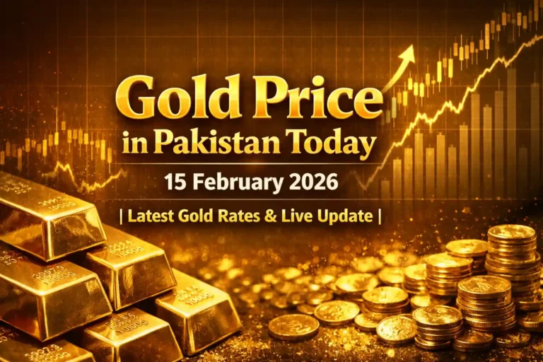 Gold Price in Pakistan Today 15 February 2026 Latest Gold Rates & Live Update