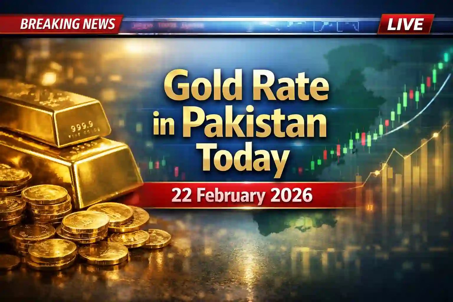 Gold Rate in Pakistan Today 22 February 2026