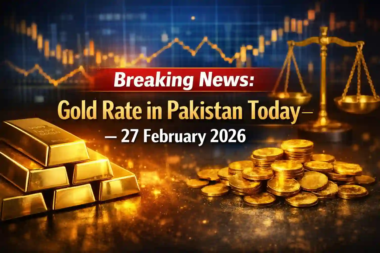 Gold Rate in Pakistan Today 27 February 2026