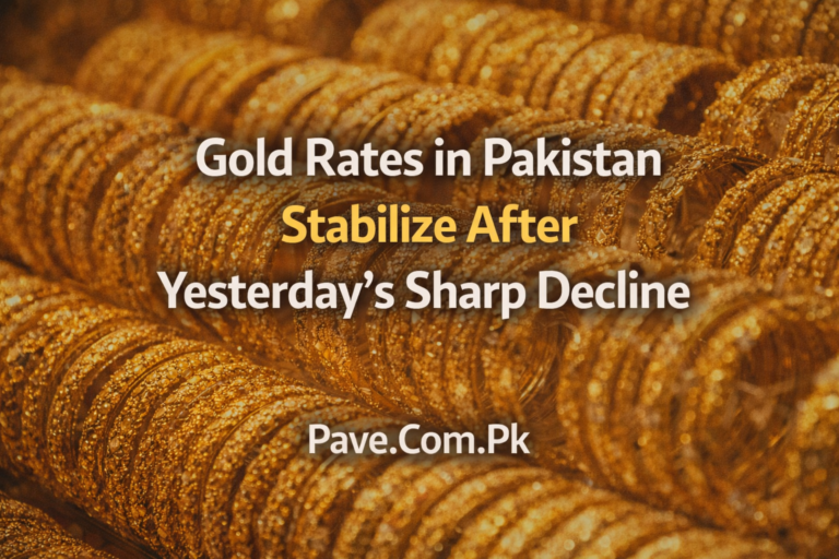 Gold Rates in Pakistan Stabilize After Yesterday’s Sharp Decline 6 Gold Rates in Pakistan Stabilize After Yesterday’s Sharp Decline