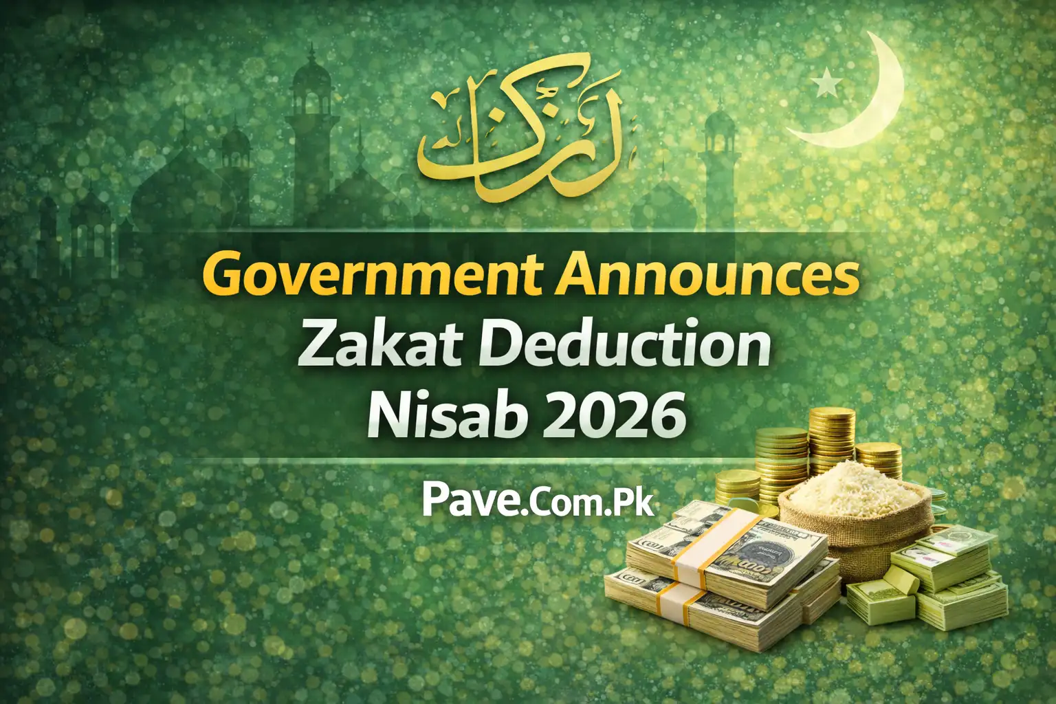 Government Announces Zakat Deduction Nisab 2026