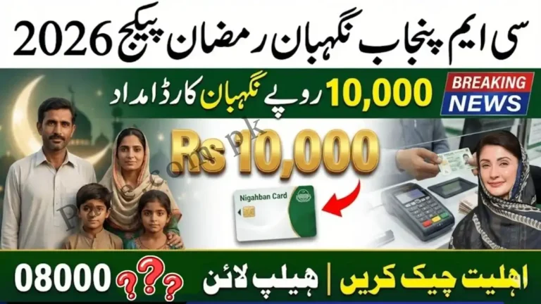 Who Is Eligible for CM Punjab Nigehban Rashan Package 2026?
