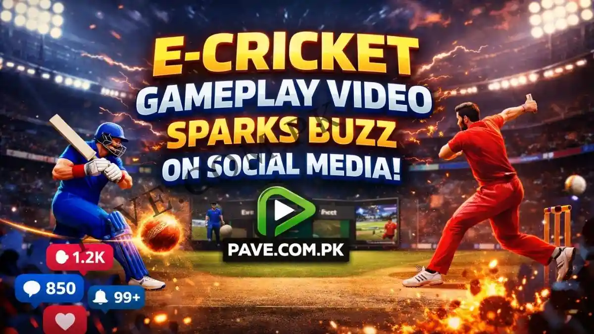 E-Cricket Gameplay Video Sparks Buzz on Social Media 1 E-Cricket Gameplay Video Sparks Buzz on Social Media