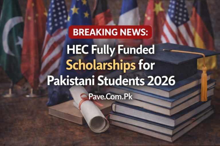HEC Fully Funded Scholarships for Pakistani Students 2026 – Eligibility Criteria, Application Process & International Universities