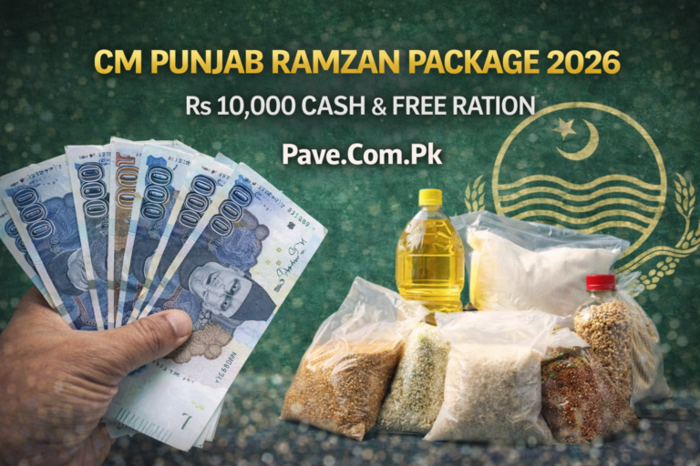 How to Apply for CM Punjab Ramzan Package 2026 | Rs 10000 Cash + Free Ration Scheme Eligibility & Application Guide
