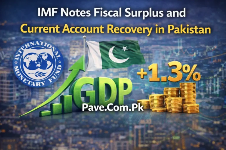 IMF Notes Fiscal Surplus and Current Account Recovery in Pakistan 6 IMF Notes Fiscal Surplus and Current Account Recovery in Pakistan