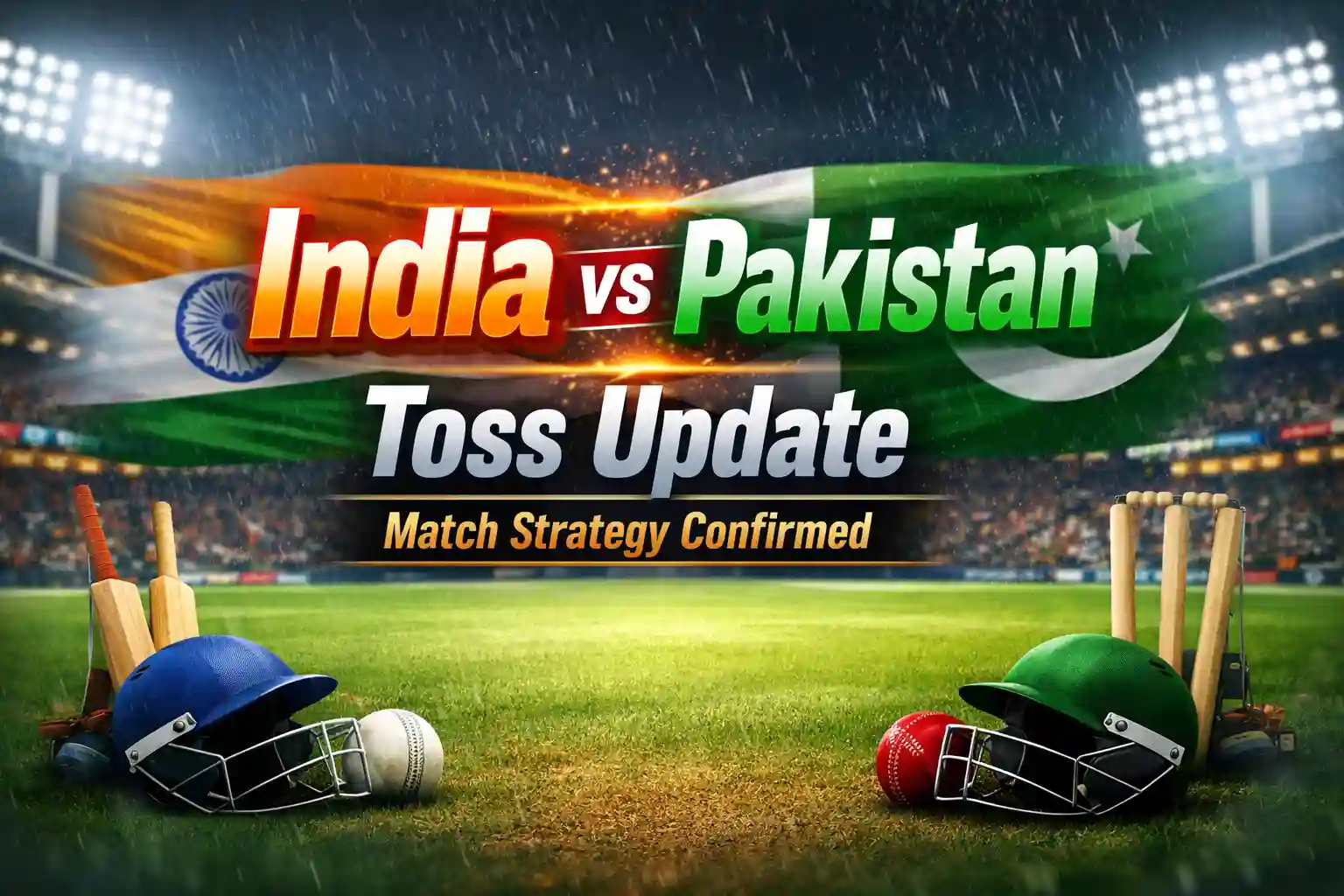 India vs Pakistan Toss Update – Match Strategy Confirmed 1 India vs Pakistan Toss Update