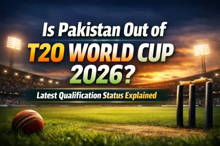 Is Pakistan Out of T20 World Cup 2026
