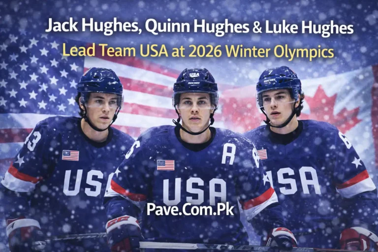 Jack Hughes, Quinn Hughes & Luke Hughes Lead Team USA at 2026 Winter Olympics 4 Jack Hughes, Quinn Hughes & Luke Hughes Lead Team USA at 2026 Winter Olympics