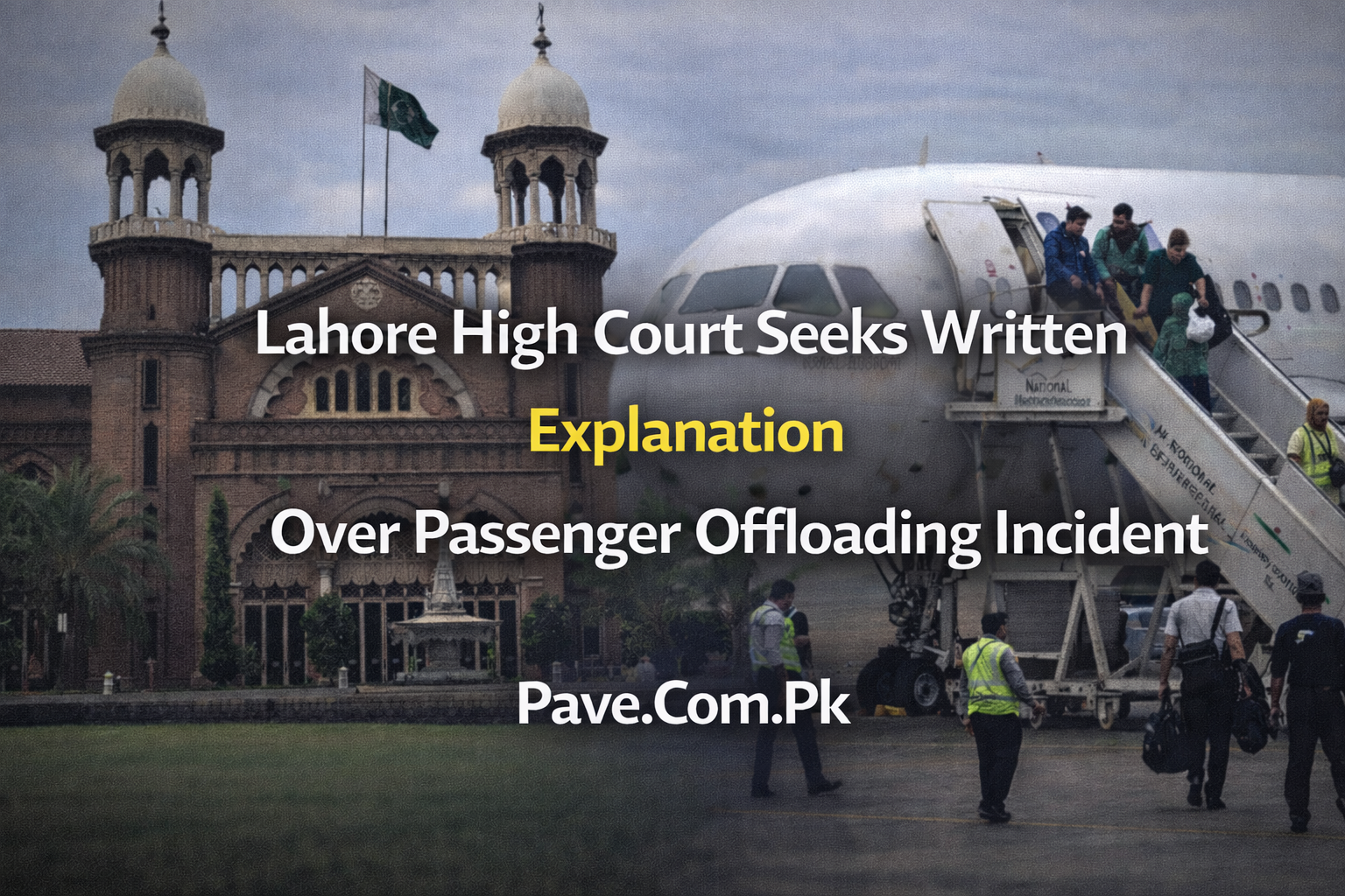 Lahore High Court Seeks Written Explanation Over Passenger Offloading Incident 1 Lahore High Court Seeks Written Explanation Over Passenger Offloading Incident