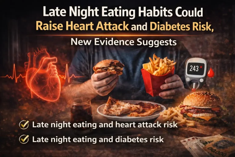 Late Night Eating Habits Could Raise Heart Attack and Diabetes Risk, New Evidence Suggests