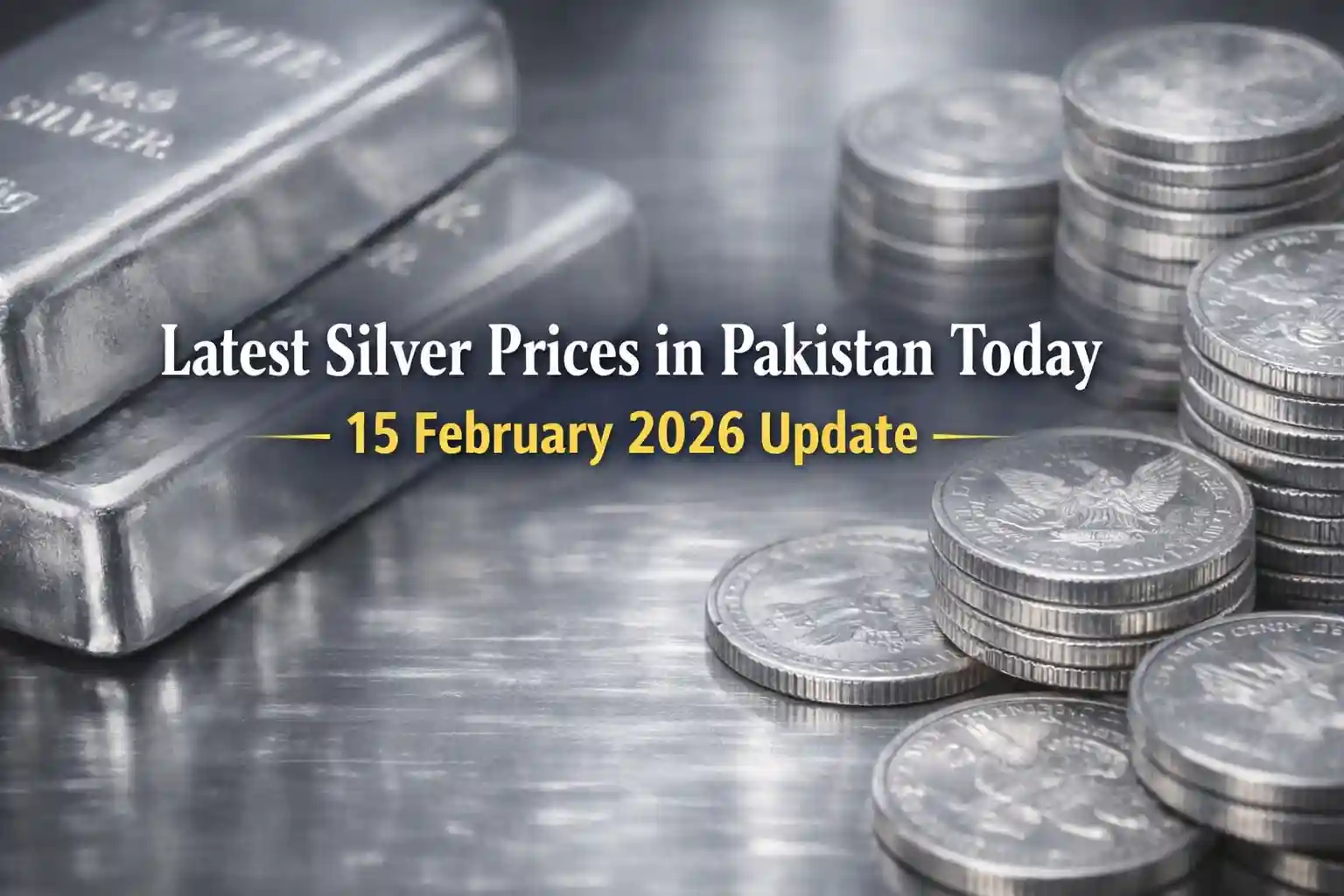 Latest Silver Prices in Pakistan Today – 15 February 2026 Update