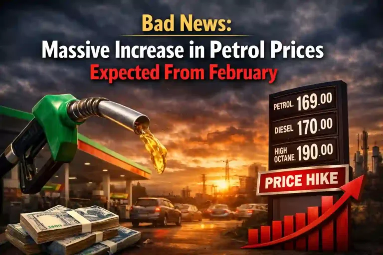 Massive Increase in Petrol Prices Expected From February 16 For Two Weeks
