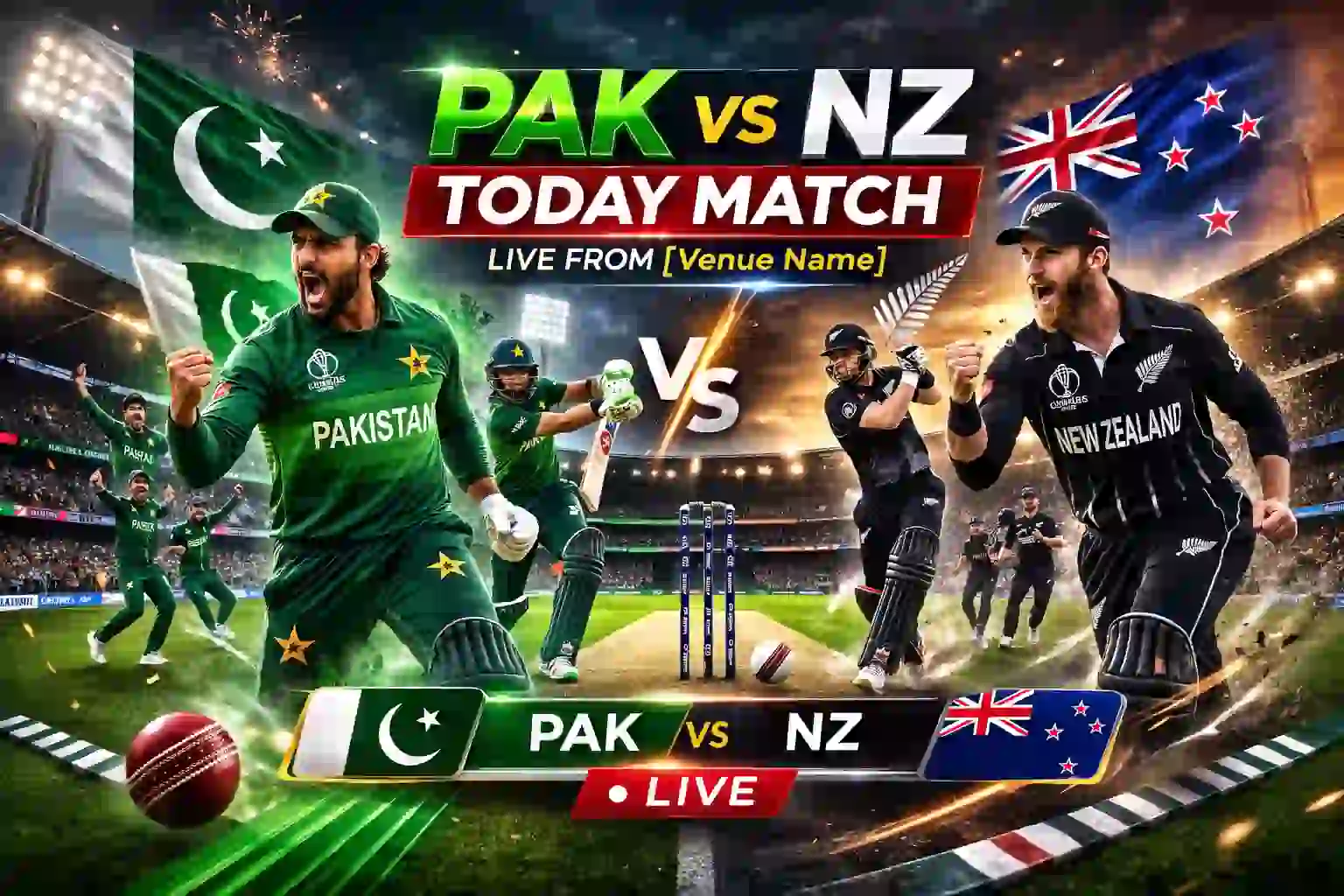 PAK vs NZ Today Match
