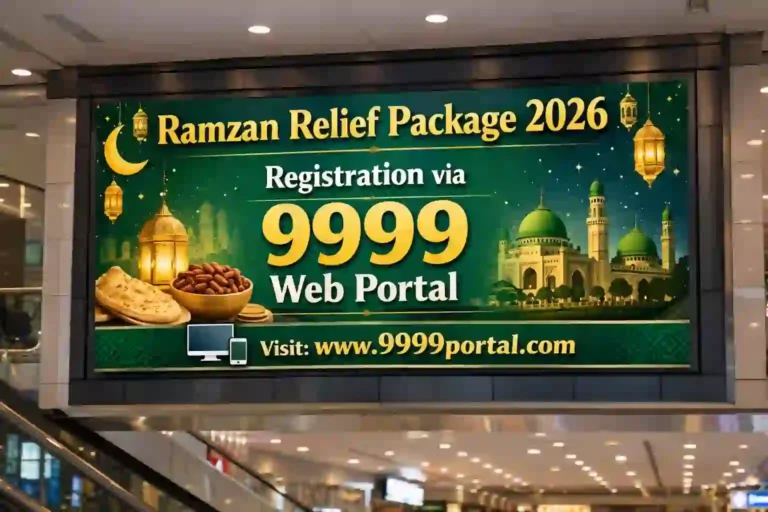 PM Ramzan Relief Package 2026 Registration via 9999 Web Portal