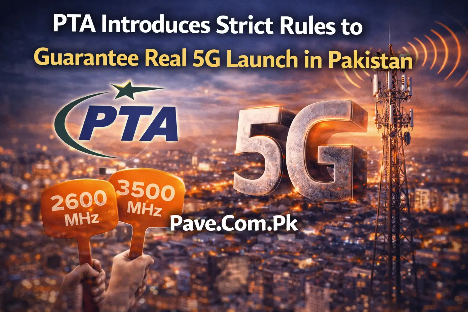 PTA Introduces Strict Rules to Guarantee Real 5G Launch in Pakistan 1 PTA Introduces Strict Rules to Guarantee Real 5G Launch in Pakistan