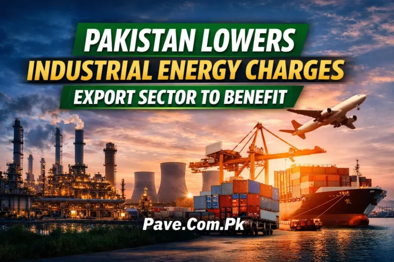 Pakistan Lowers Industrial Energy Charges – Export Sector to Benefit