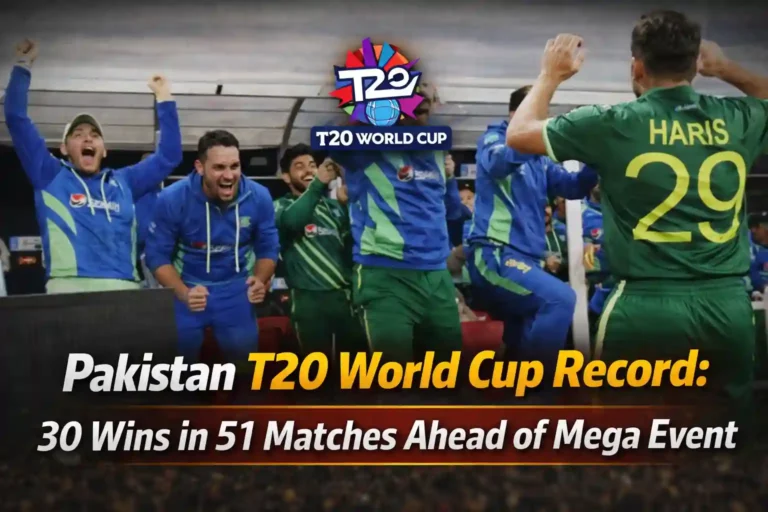 Pakistan T20 World Cup Record 30 Wins in 51 Matches Ahead of Mega Event