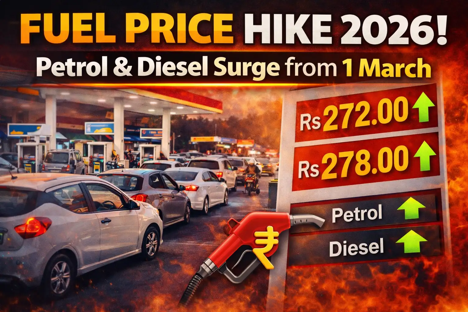 Petrol & Diesel Prices Set to Surge from 1st March – Latest Petroleum Product Rate Hike OGRA Updates 1 Petrol & Diesel Prices Set to Surge from 1st March – Latest Petroleum Product Rate Hike OGRA Updates