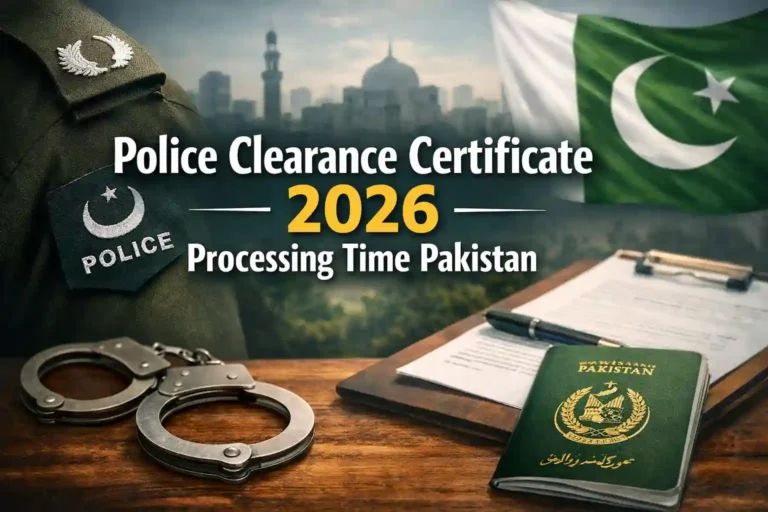 Police Clearance Certificate 2026 Processing Time Pakistan 5 Police Clearance Certificate 2026 Processing Time Pakistan