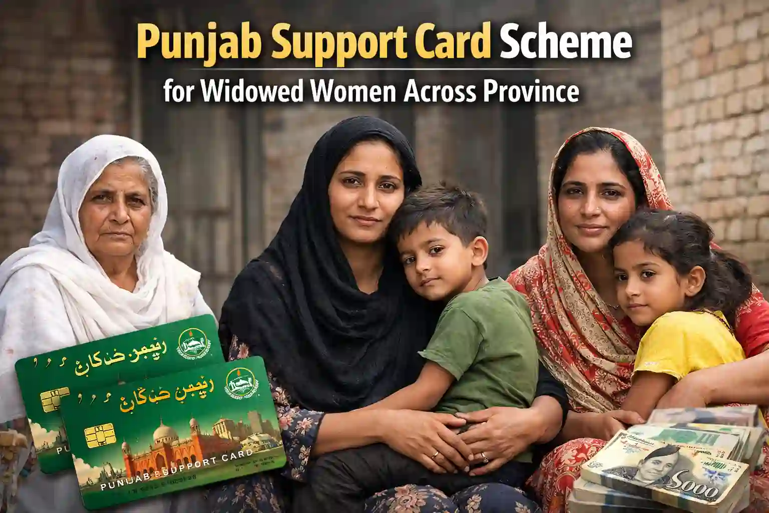 Punjab Government Approves Support Card Scheme for Widowed Women Across Province