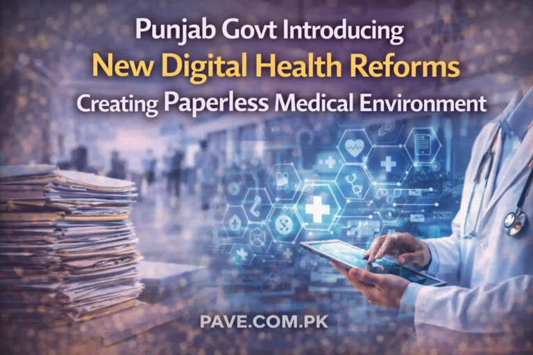 Punjab Govt Introducing New Digital Health Reforms – Creating Paperless Medical Environment