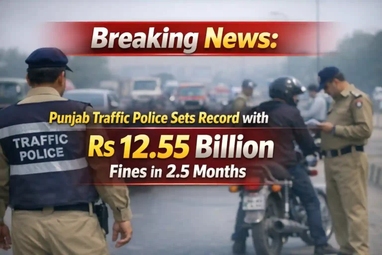 Punjab Traffic Police Sets Record
