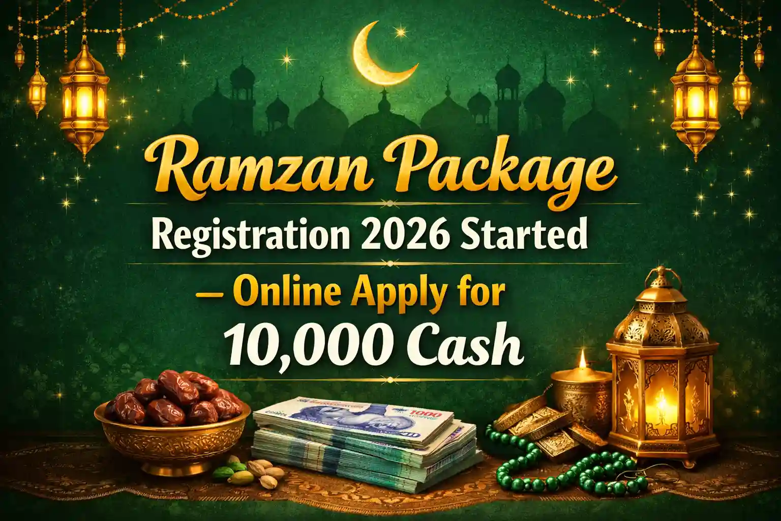 Ramzan Package Registration 2026 Started – Online Apply for 10000 Cash