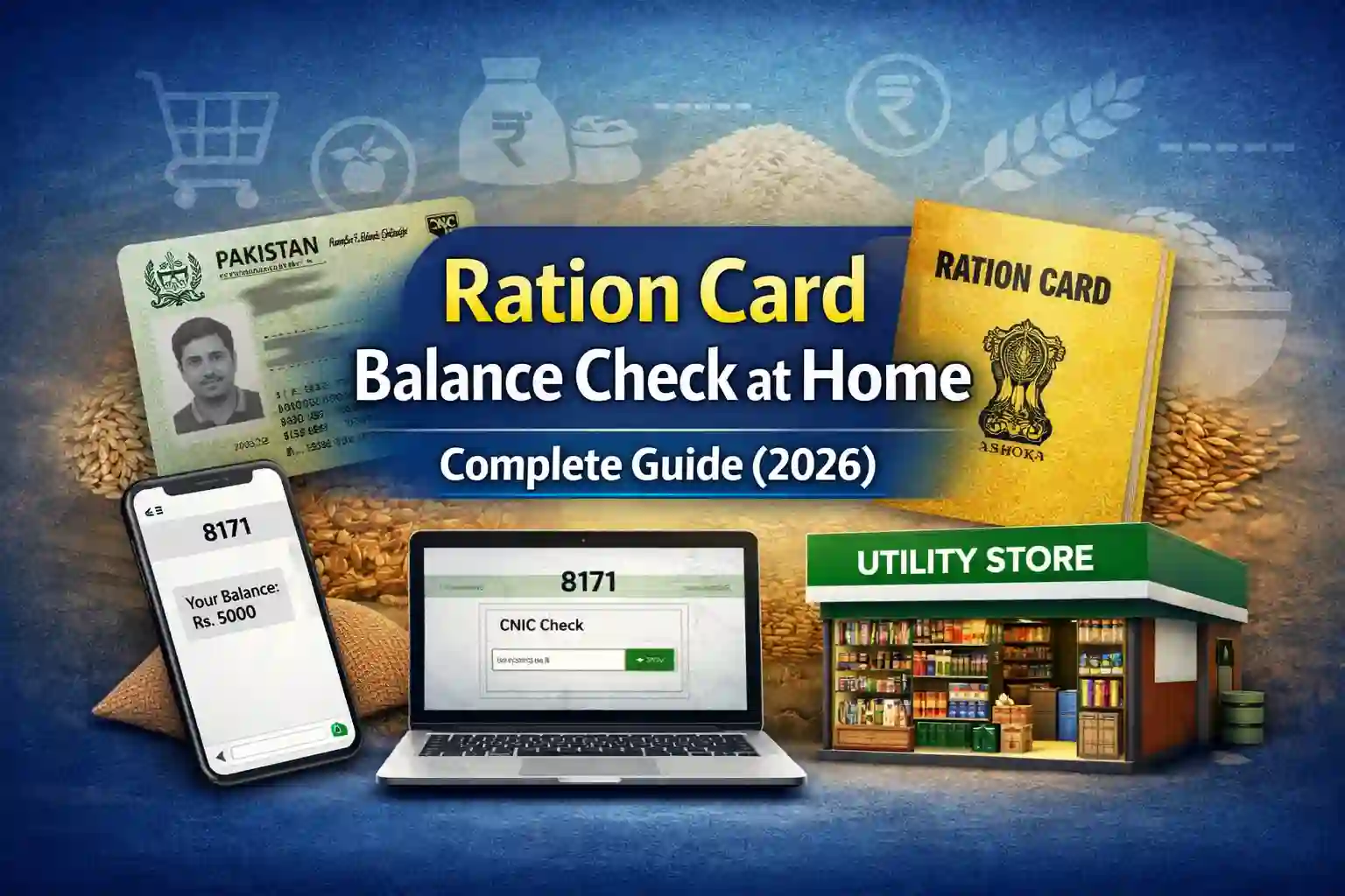 Ration Card Balance Check at Home – Complete Guide (2026) 1 Ration Card Balance Check at Home – Complete Guide (2026)
