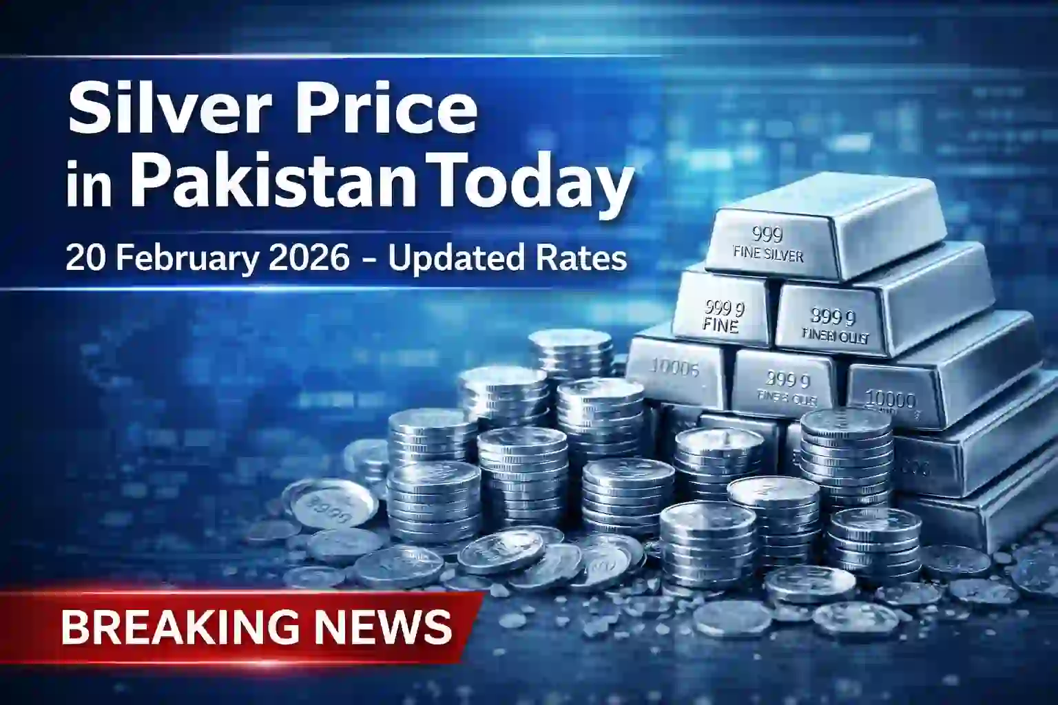 Silver Price in Pakistan Today 20 February 2026