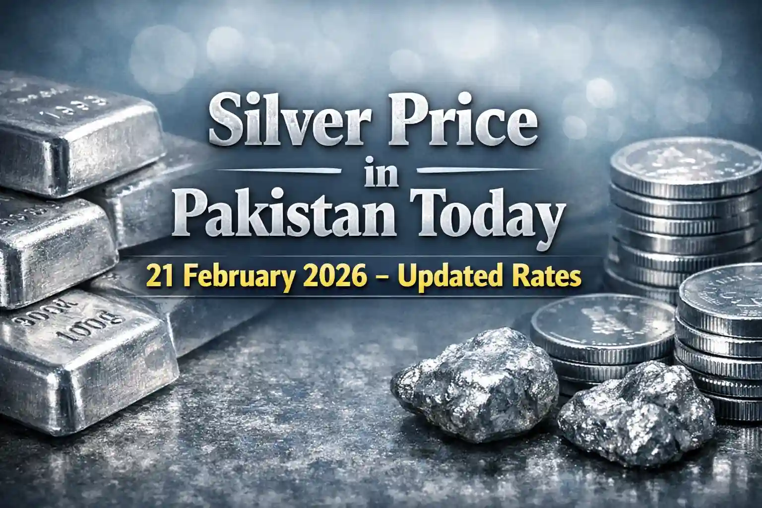 Silver Price in Pakistan Today 21 February 2026 – Updated Rates