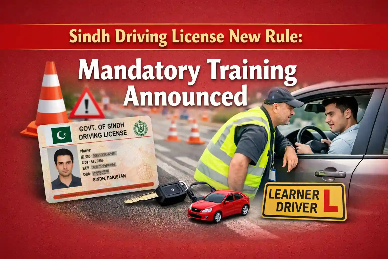 Sindh Driving License New Rule: Mandatory Training Announced 1 Sindh Driving License New Rule