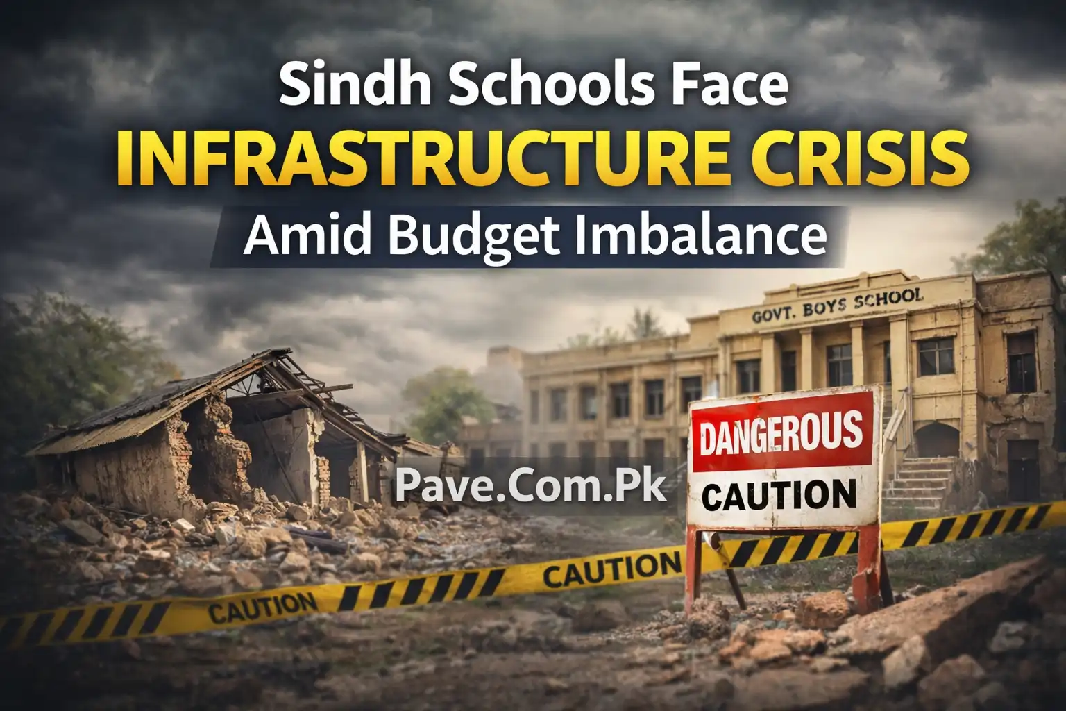 Sindh Schools Face Infrastructure Crisis Amid Budget Imbalance 1 Sindh Schools Face Infrastructure Crisis Amid Budget Imbalance