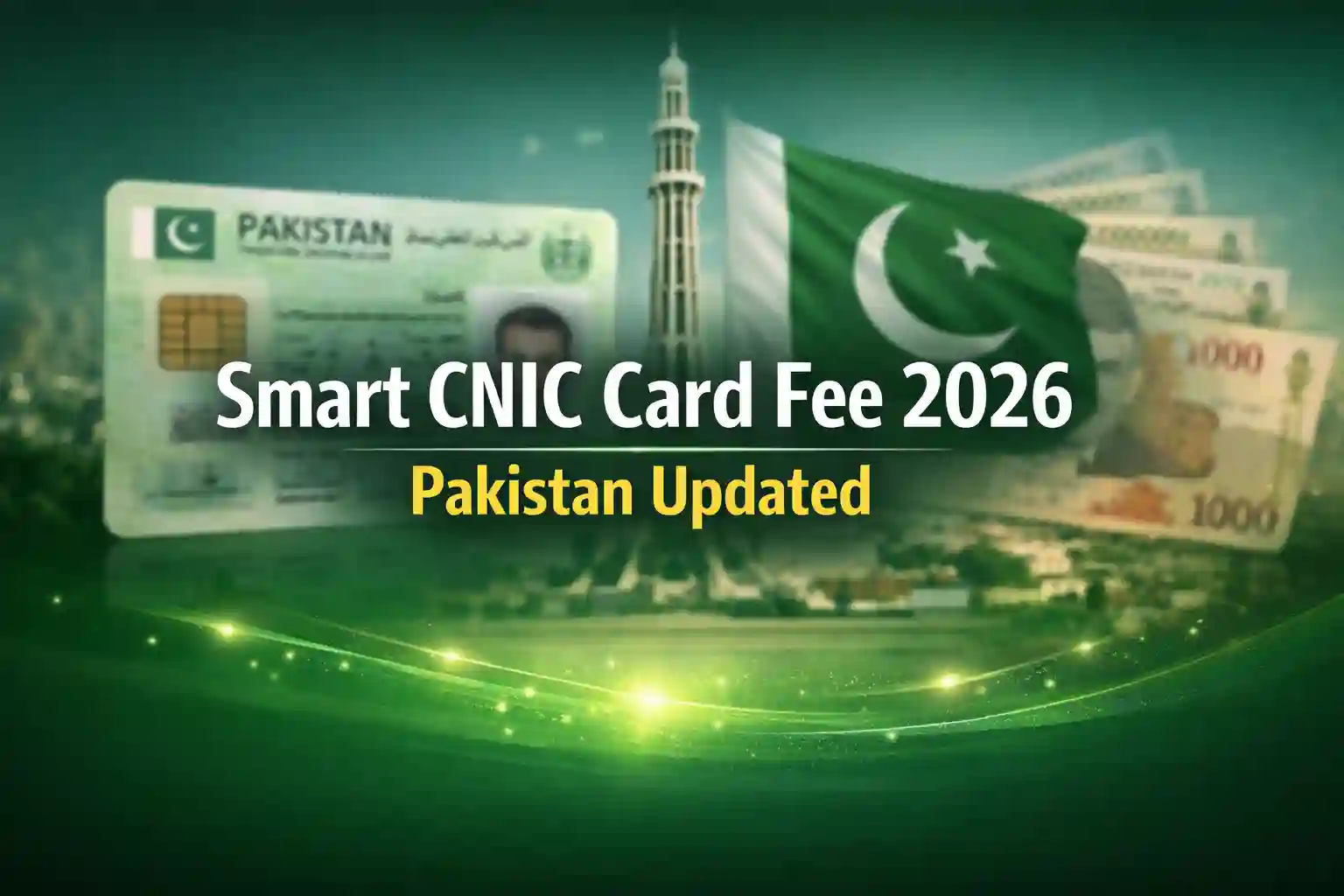 Smart CNIC Card Fee 2026 Pakistan Updated 1 Smart CNIC Card Fee 2026 Pakistan Updated