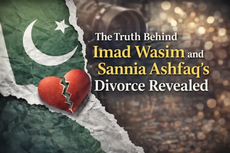 The Truth Behind Imad Wasim and Sannia Ashfaq’s Divorce Revealed 9 The Truth Behind Imad Wasim and Sannia Ashfaq’s Divorce Revealed
