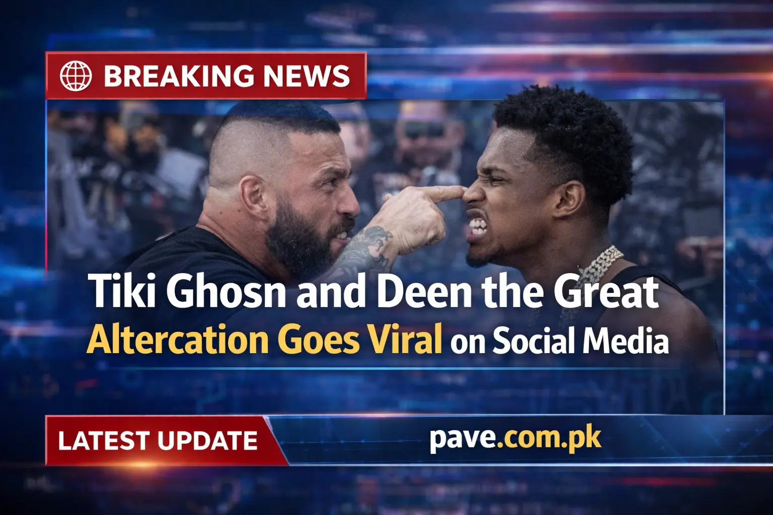 Tiki Ghosn and Deen the Great Altercation Goes Viral on Social Media