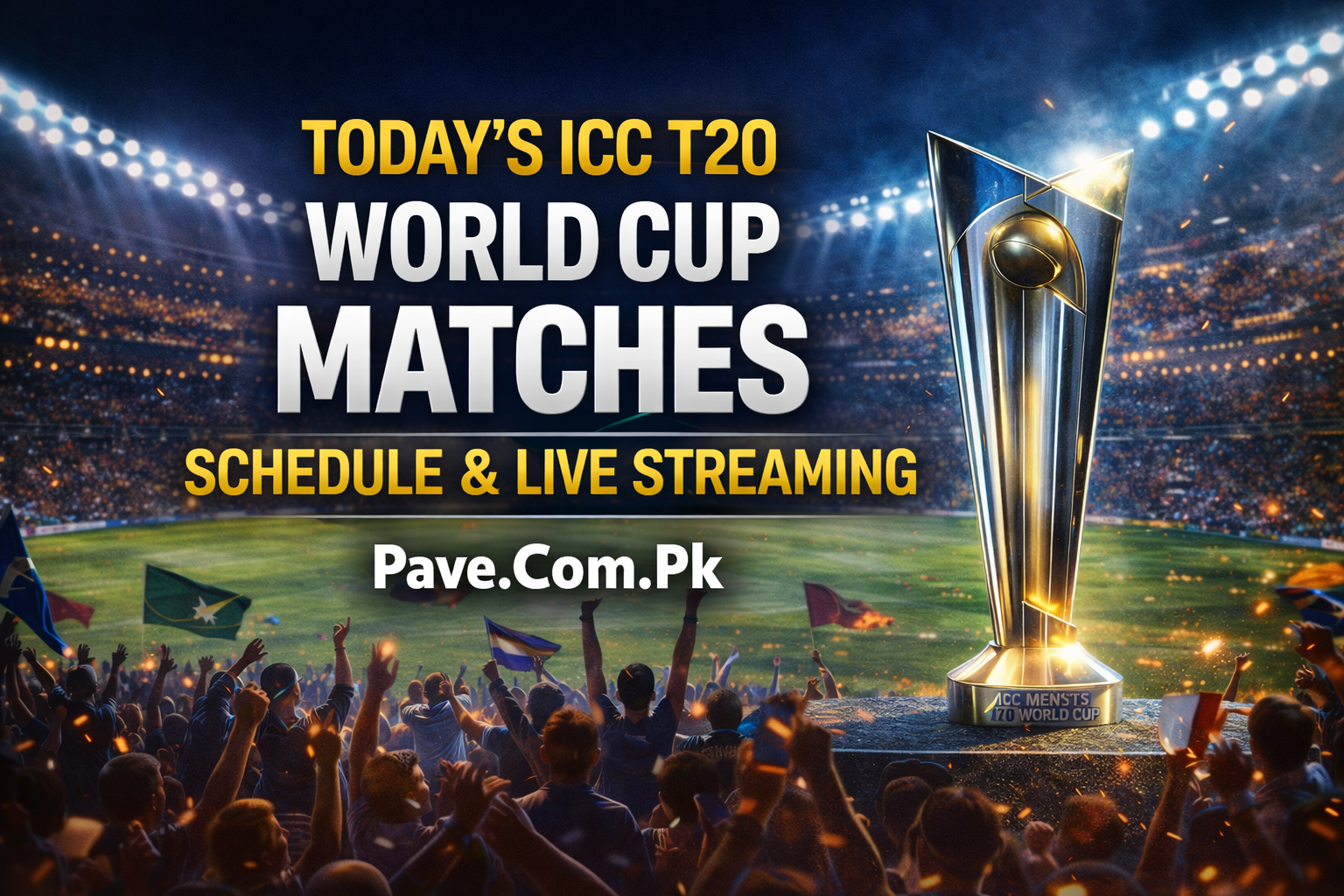 Today’s ICC World Cup T20 Matches Schedule, Venue & Start Time – Where to Watch Live Match Streaming 1 Todays ICC World Cup T20 Matches Schedule Venue Start Time – Where to Watch Live Match Streaming