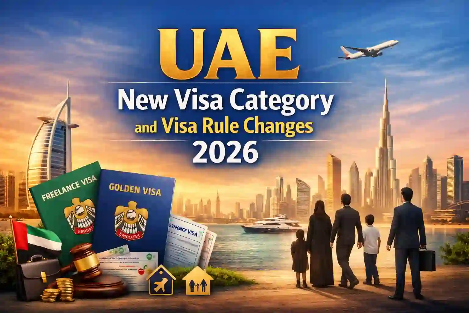 UAE New Visa Category and Visa Rule Changes 2026