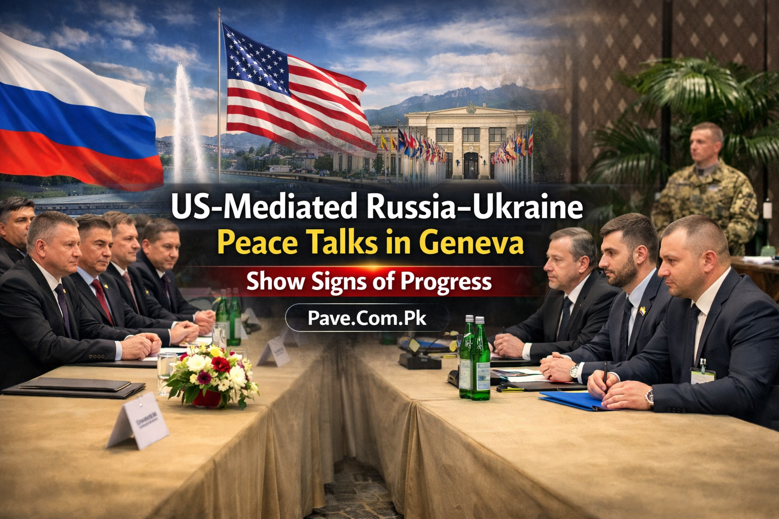 US Mediated Russia–Ukraine Peace Talks in Geneva Show Signs of Progress