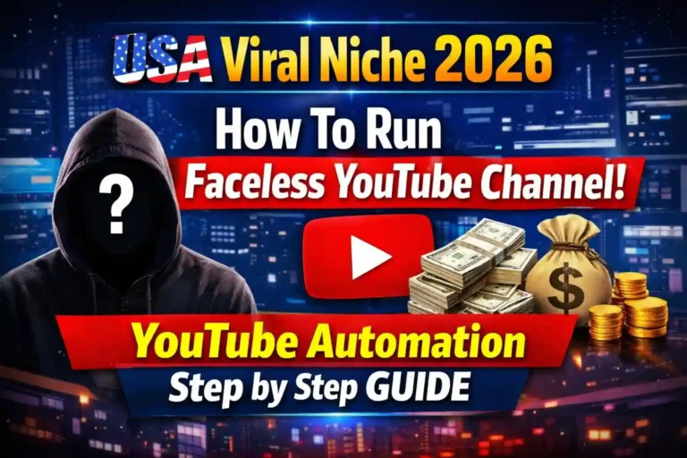 USA Viral Niche 2026 | How To Run Faceless YouTube Channel | YouTube Automation Step by Step GUIDE 6 USA Viral Niche 2026