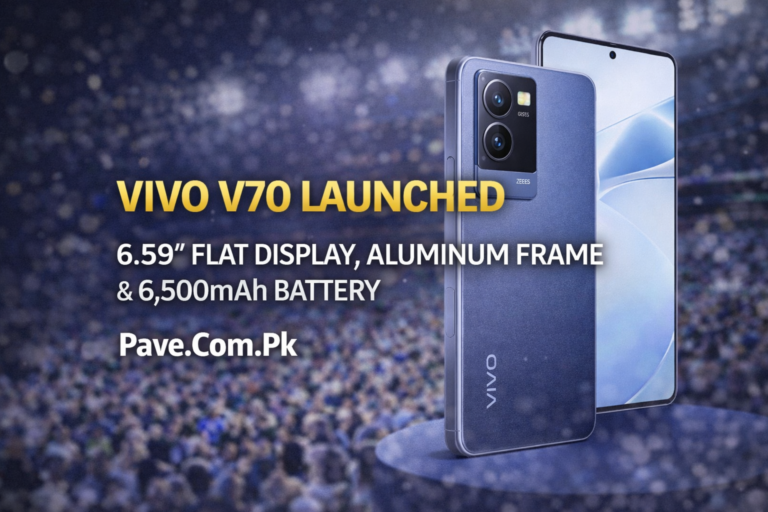 Vivo V70 Launched: 6.59″ Flat Display, Aluminum Frame & 6,500mAh Battery – Specs, Price & Release Date