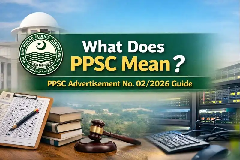 What Does PPSC Mean? Details from PPSC Advertisement No. 02/2026 1 What Does PPSC Mean