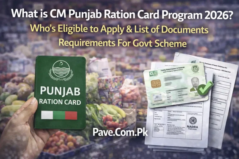 What is CM Punjab Ration Card Program 2026 Who's Eligible to Apply & List of Documents Requirements For Govt Scheme