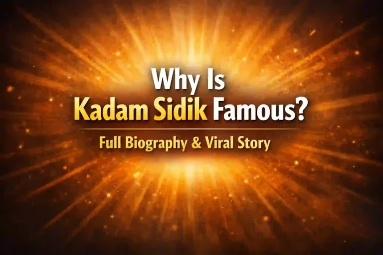 Why Is Kadam Sidik Famous? Full Biography & Viral Story 9 Why Is Kadam Sidik Famous? Full Biography & Viral Story